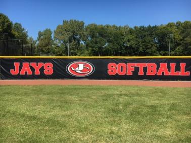 mesh outfield fence windscreen cover